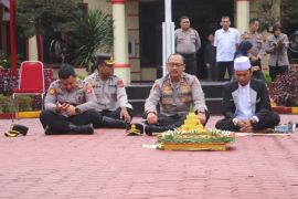 Polres Langkat laksanakan tradisi punggahan