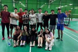 Bulutangkis jadi gaya hidup pekerja kantoran, bangun komunitas sehat