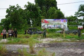 TNI-Polri Dalam Satgas TMMD ke 123 di Tarakan Tanam Ratusan Pohon