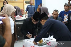 DPRD Madina gelar rapat paripurna penetapan kepala daerah terpilih