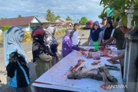 Distan Mukomuko pastikan daging ternak aman dikonsumsi