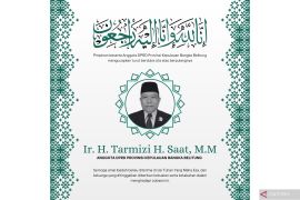 Anggota DPRD Babel H.Tarmizi meninggal dunia