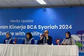 Pembiayaan emas di BCA Syariah tumbuh pesat mencapai 198,6 persen