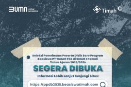 Ini persyaratan daftar Porgram Kelas Beasiswa PT Timah di SMAN 1 Pemali