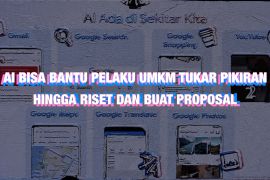 AI bisa bantu pelaku UMKM tukar pikiran hingga riset dan buat proposal