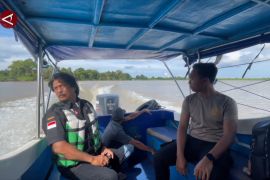 Bawa 30 penumpang, speedboat rute Tias-Tanjung Selor terbalik