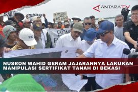 Nusron Wahid geram jajarannya manipulasi sertifikat tanah di Bekasi
