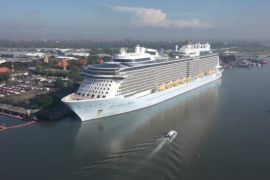 Kapal pesiar jumbo Anthem of the Seas dongkrak kunjungan pariwisata
