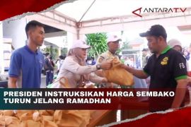 Presiden instruksikan harga sembako turun jelang Ramadhan