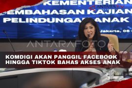 Komdigi akan panggil Facebook hingga TikTok bahas akses anak