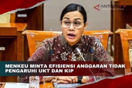 Menkeu minta efisiensi anggaran tidak pengaruhi UKT dan KIP
