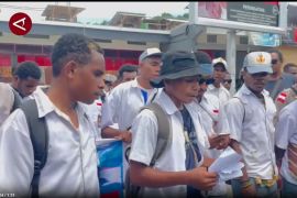 Geger! Demo siswa tolak makan gratis di Jayapura diduga ditunggangi KNPB - VIDEO