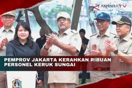 Pemprov Jakarta kerahkan ribuan personel keruk sungai
