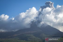 Gunung Lewotobi Laki-laki di Flores Timur kembali erupsi