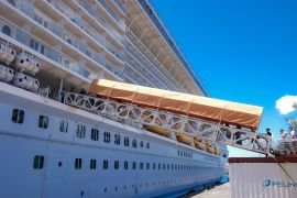 Pelabuhan Benoa di Bali jadi destinasi kapal pesiar global "Anthem of the Seas"