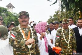 Penyambutan Wali Kota dan Wakil Wali Kota Madiun