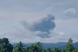 Gunung Dukono di Halmahera Utara semburkan abu vulkanik setinggi 1.900 meter