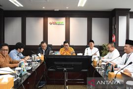 Diskusi terkait penambahan modal, DPRD Kabupaten Natuna sambangi Kantor Pusat BRK Syariah