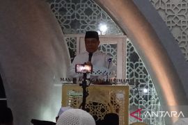 Pj Wako Pangkalpinang safari Ramadhan di masjid Agung Timah