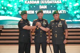 Kasdam Udayana resmi dijabat Brigjen TNI Taufiq Hanafi