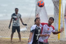 Timnas sepak bola pantai Indonesia naik ke peringkat 68