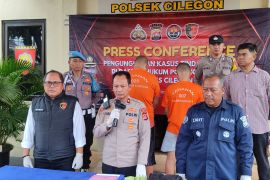Polsek Cilegon tangkap dua pelaku spesialis pencurian motor