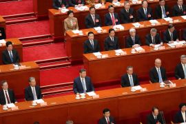 Presiden Xi Jinping mengikuti pembukaan sidang parlemen China