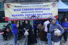 Warung Berkah WKRI sediakan menu buka puasa