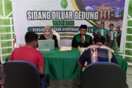 Pengadilan Agama Manokwari sidangkan 27 perkara di Teluk Bintuni