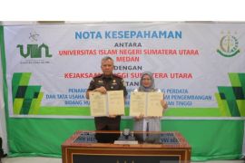 UINSU dan Kejati Sumut tandatangani nota kesepahaman