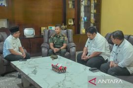 Wali Kota Padangsidimpuan terima kunjungan Dandim 0212/TS