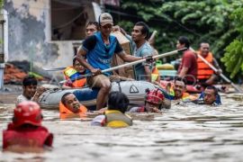 85 RT di Jakarta masih tergenang banjir hingga hari ini