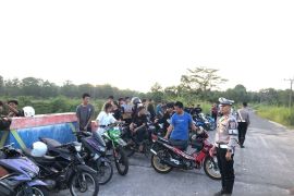 Polres Belitung berhasil bubarkan aksi balap liar