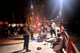 Polisi  patroli jelang sahur di Malut wujudkan Ramadan aman