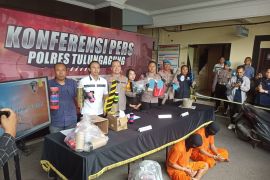 Polres Tulungagung ungkap empat kasus peredaran bahan peledak