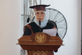 Guru besar Unja Prof Sunarti sebut pentingnya komitmen dan konsistensi pengembangan karir