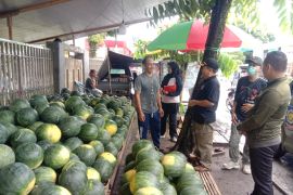 Satpol PP Palangka Raya tegur PKL secara humanis berjualan di bahu jalan