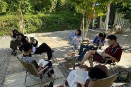 Pegiat literasi di Ambon gelar baca senyap