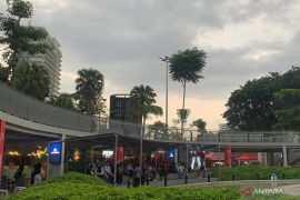 Taman Literasi Blok M jadi tempat ngabuburit pilihan warga selama bulan Ramadhan