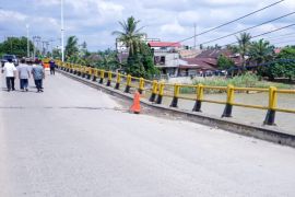 Dinas PUPR-PKPP Riau tutup total Jembatan Sungai Rokan sampai 9 Oktober
