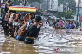 Banjir merendam kawasan Bandung Selatan