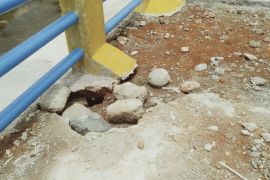 Proyek Rp20 miliar di Bengkulu Selatan dinilai tak sesuai harapan, bendungan Kota Agung retak-retak!