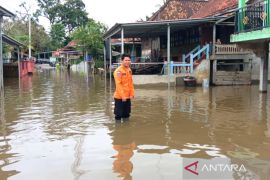 Banjir masih rendam 35 desa Musi Banyuasin