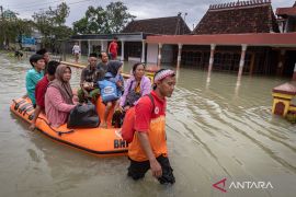 Banjir masih merendam sejumlah desa di Grobogan Jateng