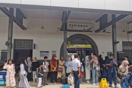 Pengguna KA di Sumbar naik 13 persen pada Januari-Februari