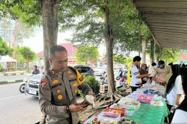 Polres Bangka Tengah gencarkan kegiatan patroli pasar Ramadhan