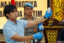 Polda Kaltim uji sampel sabu sebelum dimusnahkan