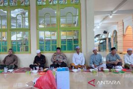 Kapolres Palas buka puasa bersama BKM dan jamaah Masjid Annur Sibuhuan