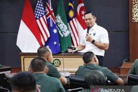 AHY beri kuliah umum soal pembangunan infrastruktur di Seskoad