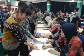Bank Kalbar melakukan akad KUR serentak bagi UMKM senilai Rp35 miliar